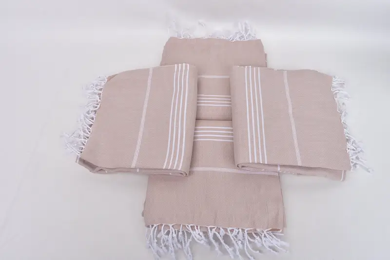 Wedding For Favor, Embroidered Turkish Towel, Soft towel, Fouta towel, Wedding Gift, 70x40 Cotton Striped Towel, Halloween Bachelorette Party Favors - 6