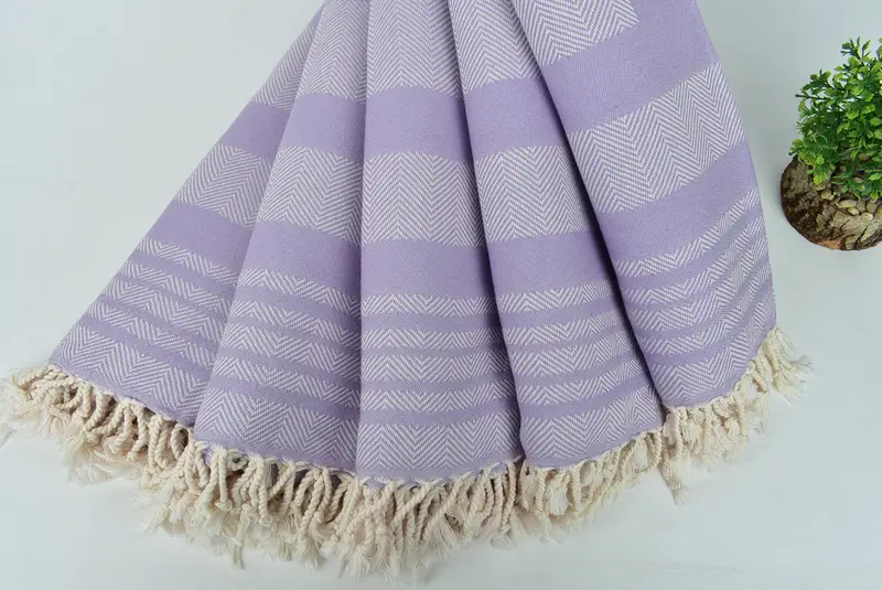 Sand-free towel, Home Decor Gifts, Wedding For Favor, Beach Bachelorette Party Decorations, Sand-resistant towel, 68x38 Cotton Chevron Towel - 5