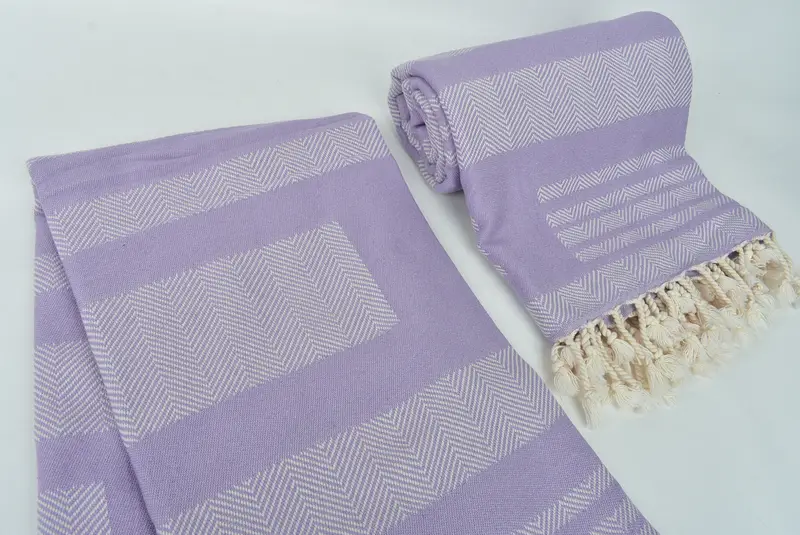 Sand-free towel, Home Decor Gifts, Wedding For Favor, Beach Bachelorette Party Decorations, Sand-resistant towel, 68x38 Cotton Chevron Towel - 8
