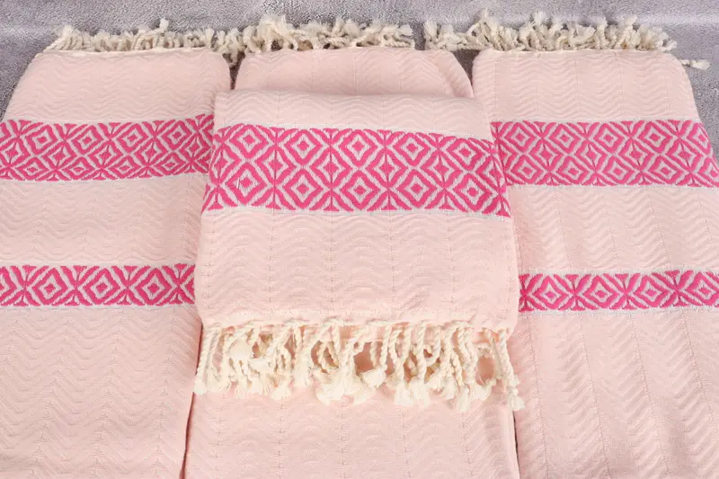 70x40 Cotton Chevron Towel, Quick-dry peshtemal, Personalized Beach Towel, Turkish Beach Towel Bulk, Bachelor Gifts, Spa Gift Towel, Employee Gifts - 4