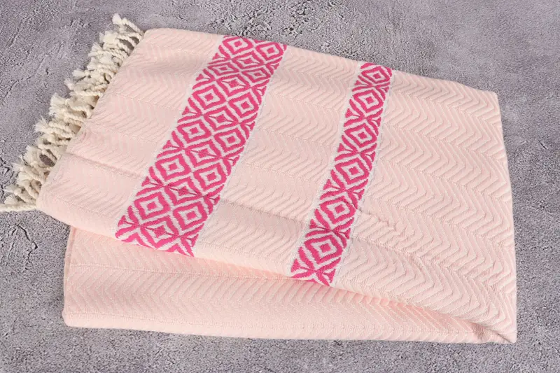 70x40 Cotton Chevron Towel, Quick-dry peshtemal, Personalized Beach Towel, Turkish Beach Towel Bulk, Bachelor Gifts, Spa Gift Towel, Employee Gifts - 6