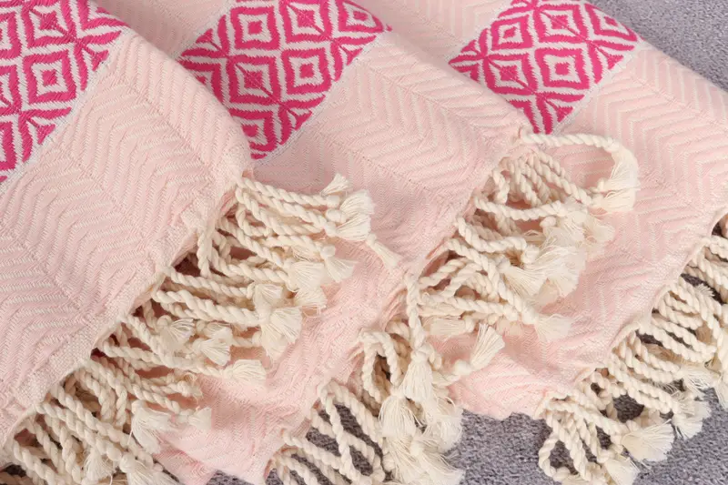 70x40 Cotton Chevron Towel, Quick-dry peshtemal, Personalized Beach Towel, Turkish Beach Towel Bulk, Bachelor Gifts, Spa Gift Towel, Employee Gifts - 5