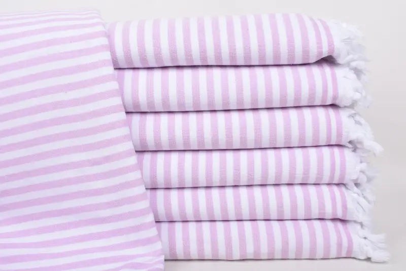 Absorbent towel, Wedding Favors, Turkish Towel Personalized, Turkish Towel Set, Organic towel, 70x36 Cotton Terry Striped Towel, Bathroom Towel - 1