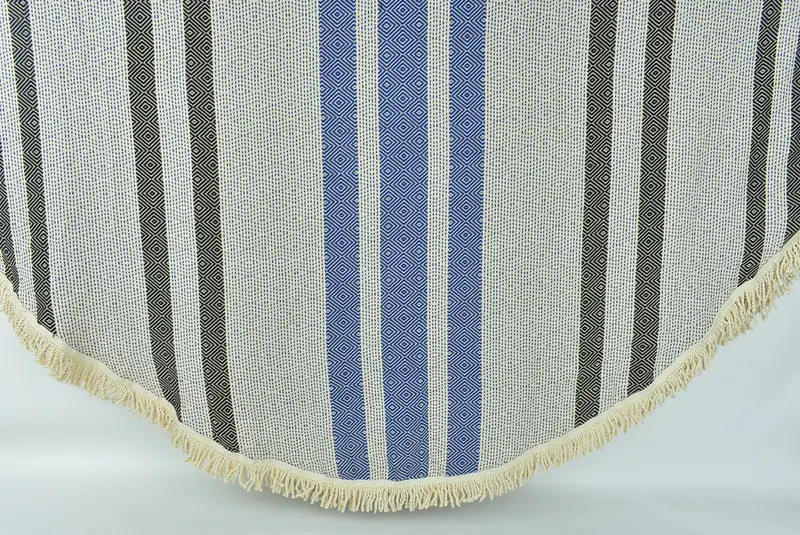 Turkish Towel Set, Embroidered Towel, Bachelorette Beach Towel, 64x64 Cotton Round Diamond Towel, Bachelor Gift, Wedding Gift, Turkish Towel Beach - 8