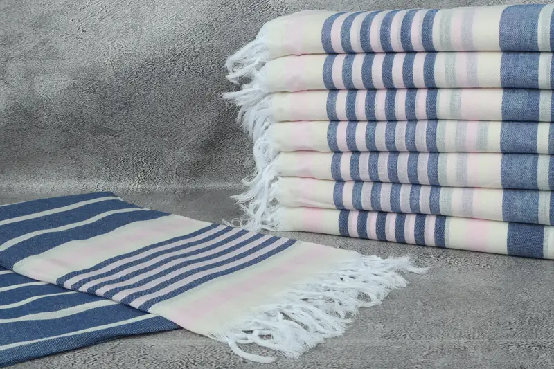 Bachelorette Party Gifts Bridesmaids, Maid Of Honor Gift, 68x40 Cotton Striped Towel, Hammam Towel USA, Custom Wedding Gifts, Turkish Towel USA - 2