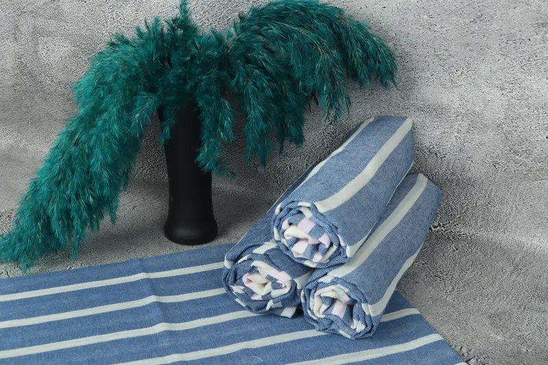 Bachelorette Party Gifts Bridesmaids, Maid Of Honor Gift, 68x40 Cotton Striped Towel, Hammam Towel USA, Custom Wedding Gifts, Turkish Towel USA - 7