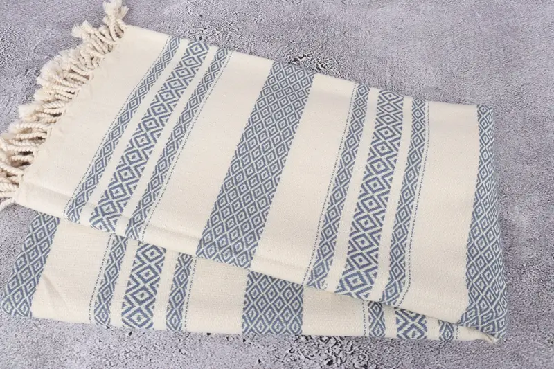Bridal Shower Favor, Bridesmaid Gift Towel, Bridesmaid Towel, Absorbent towel, 70x36 Cotton Diamond Towel, Luxury Beach Towel, Sand-resistant towel - 6