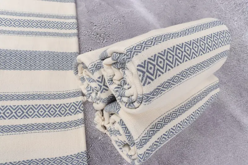 Bridal Shower Favor, Bridesmaid Gift Towel, Bridesmaid Towel, Absorbent towel, 70x36 Cotton Diamond Towel, Luxury Beach Towel, Sand-resistant towel - 8