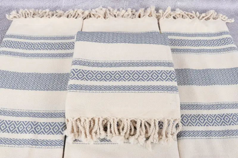 Bridal Shower Favor, Bridesmaid Gift Towel, Bridesmaid Towel, Absorbent towel, 70x36 Cotton Diamond Towel, Luxury Beach Towel, Sand-resistant towel - 4