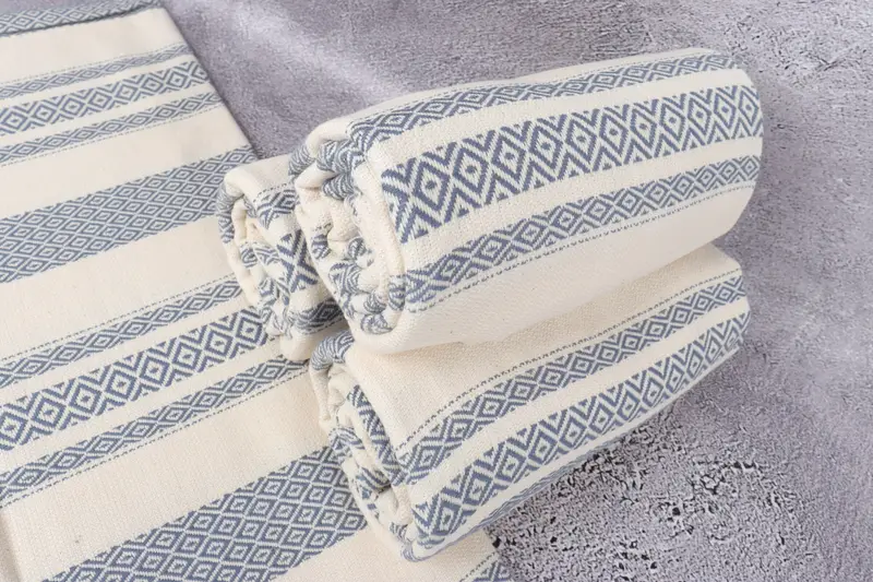 Bridal Shower Favor, Bridesmaid Gift Towel, Bridesmaid Towel, Absorbent towel, 70x36 Cotton Diamond Towel, Luxury Beach Towel, Sand-resistant towel - 7