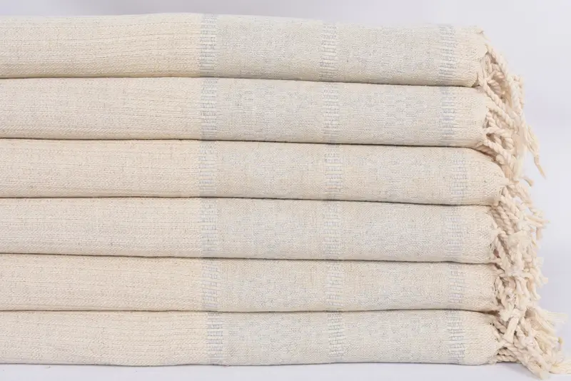 Monogrammed Hand Towel, Bachelor Towel, Bridesmaid Towel, Gift For Bride, Personalized Hand Towel, 40x20 Linen Kilim Design Towel, Bathroom Towels - 3