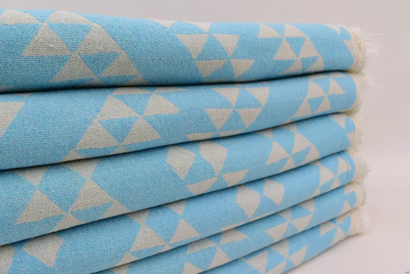 Bachelorette Party Favors Beach, Bridesmaid Gift, Organic Turkish towel, Bachelorette Party Gifts Bridesmaids, 70x40 Cotton Geometric Towel - 4