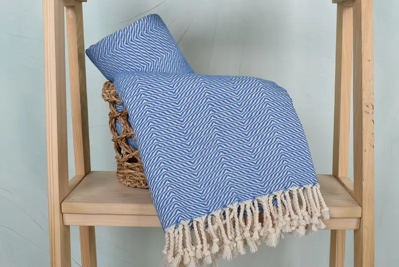 70x40 Cotton Chevron Towel, Customized Turkish Towel, Personalized Towel, Turkish beach towel, Wedding Shower Gift, Quick-dry towel, Monogram Towels - 4
