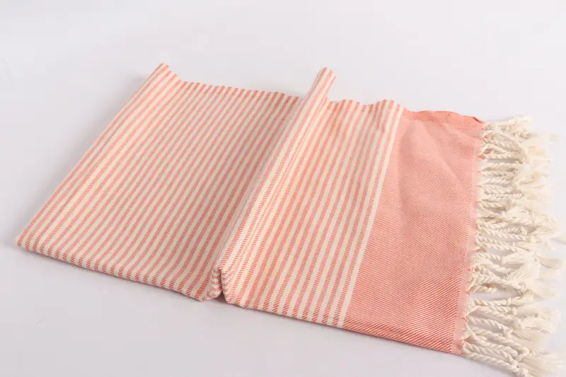 Summer Gift, Small Bath Towels, 40x24 Cotton Striped Towel, Gifts For Him, Bridal Shower Favors, Bathroom Towels, Birthday Gift, Monogram Hand Towel - 6