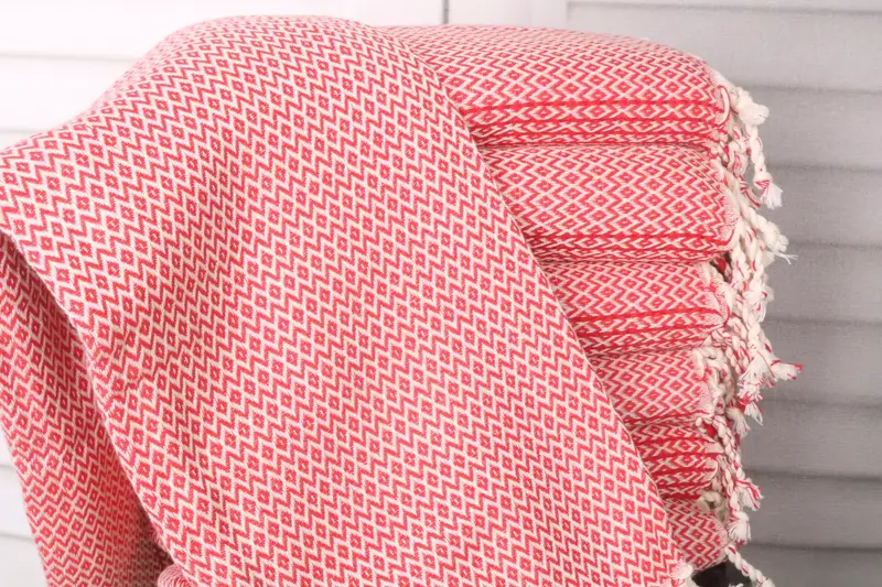 Personalized Wedding Gift, Organic Towel, 70x40 Cotton Diamond Towel, Custom Towel, Personalized Gift, Spa Gift, Soft and absorbent Turkish towel - 1
