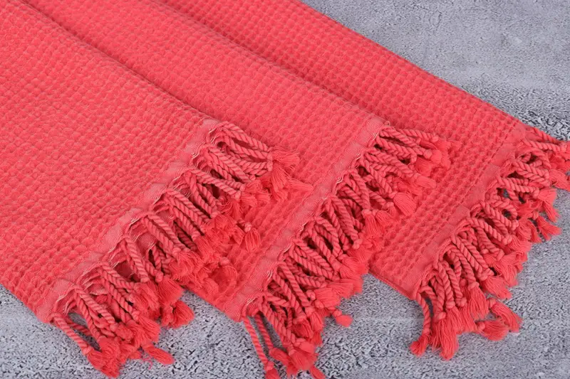 68x36 Cotton Waffle Towel, Bachelorette Party Gifts, Large Turkish Towel, Handmade Turkish Towel, Gift For Boyfriend, Custom Gift, Best Wedding Gift - 5