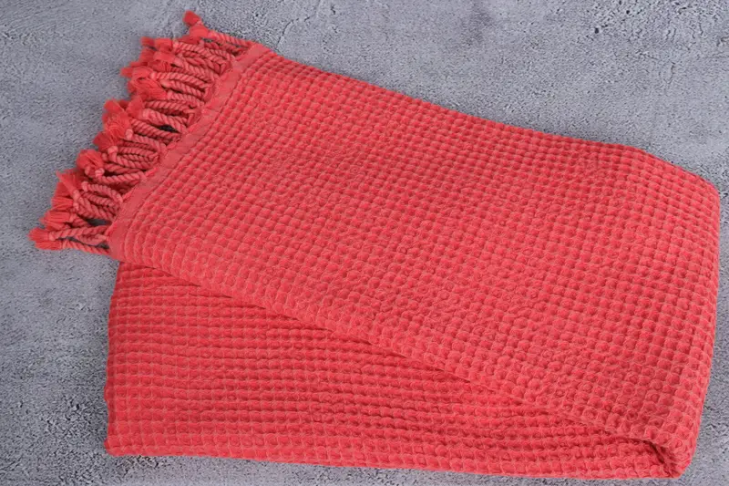 68x36 Cotton Waffle Towel, Bachelorette Party Gifts, Large Turkish Towel, Handmade Turkish Towel, Gift For Boyfriend, Custom Gift, Best Wedding Gift - 6