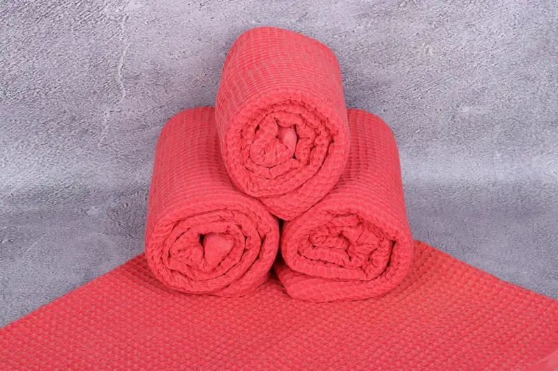 68x36 Cotton Waffle Towel, Bachelorette Party Gifts, Large Turkish Towel, Handmade Turkish Towel, Gift For Boyfriend, Custom Gift, Best Wedding Gift - 7