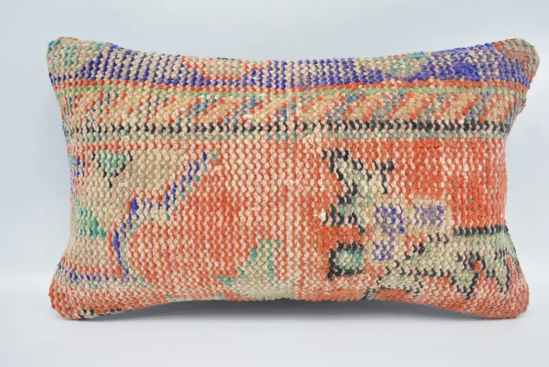 12x20 Red Pillow Cover, Cushion Cover, Pillow for Couch, Turkish Pillow, Comfy Throw Cushion, Seat Pillow Case, Interior Designer Pillow - 1