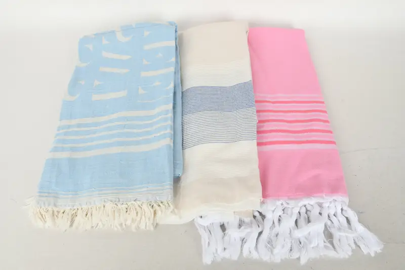 70x40 Cotton Set of 8 Towel, Kids Beach Towel, Wedding Gift, Gift For Mom, Fouta towel, Wedding Gifts Towel, Miami Bachelorette Party Favors - 6
