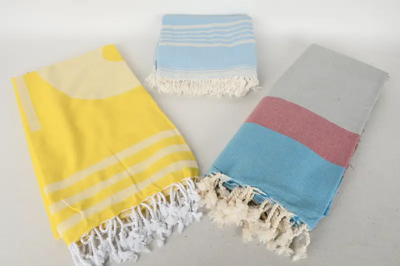 70x40 Cotton Set of 8 Towel, Kids Beach Towel, Wedding Gift, Gift For Mom, Fouta towel, Wedding Gifts Towel, Miami Bachelorette Party Favors - 5