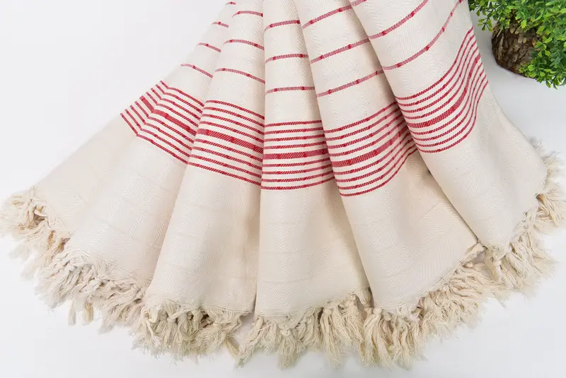 Employee Gifts, Turkish Beach Towel Personalized, 70x40 Cotton Striped Towel, Bachelorette Party Decorations, Turkish bath towel, Custom Beach Towel - 4