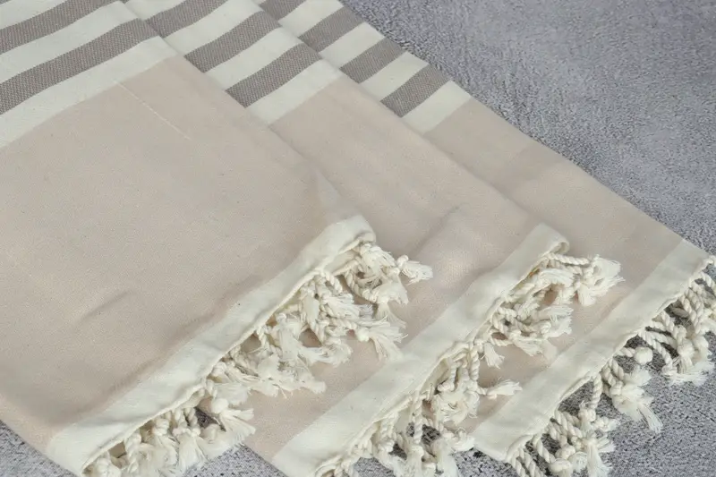 Gift For Him, 70x40 Cotton Striped Towel, Bridesmaid Gift Towel, Spa Towel, Handmade Gift, Personalized Turkish Beach Towel, Beach Towel Bulk - 5
