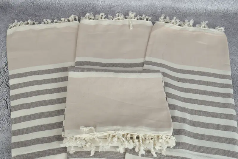 Gift For Him, 70x40 Cotton Striped Towel, Bridesmaid Gift Towel, Spa Towel, Handmade Gift, Personalized Turkish Beach Towel, Beach Towel Bulk - 4