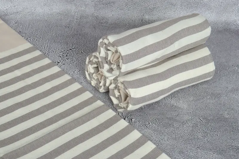 Gift For Him, 70x40 Cotton Striped Towel, Bridesmaid Gift Towel, Spa Towel, Handmade Gift, Personalized Turkish Beach Towel, Beach Towel Bulk - 8