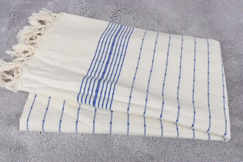 Best Friend Gift, Gift For Best Friend, Gym Towel, Custom Towel Beach, Bachelor Bachelorette Party Favors, Luxury towel, 70x40 Cotton Striped Towel - 6