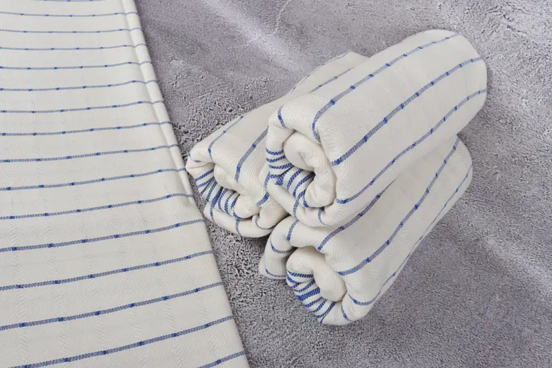 Best Friend Gift, Gift For Best Friend, Gym Towel, Custom Towel Beach, Bachelor Bachelorette Party Favors, Luxury towel, 70x40 Cotton Striped Towel - 8