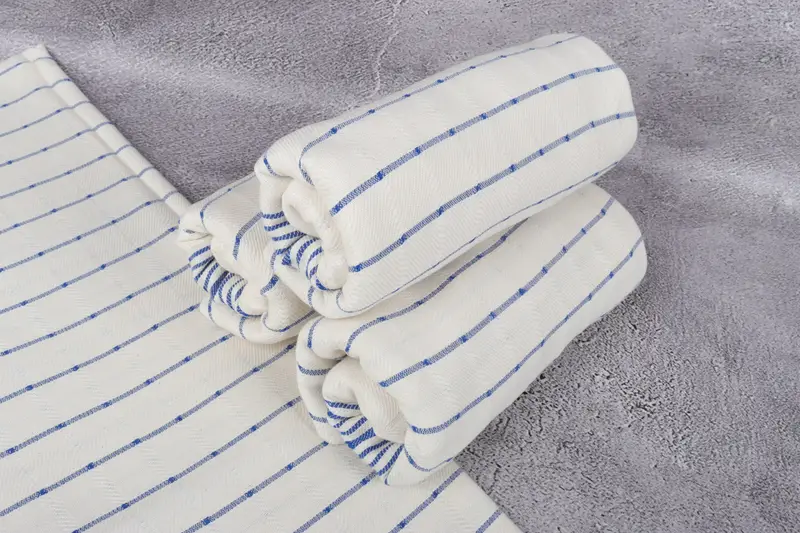 Best Friend Gift, Gift For Best Friend, Gym Towel, Custom Towel Beach, Bachelor Bachelorette Party Favors, Luxury towel, 70x40 Cotton Striped Towel - 7