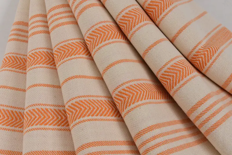 Organic Turkish towel, Quick-Dry Beach Towel, 70x40 Cotton Striped Towel, Engagement Gift, Bridal Shower Gift, Turkish Towel Monogram, Summer Towel - 5