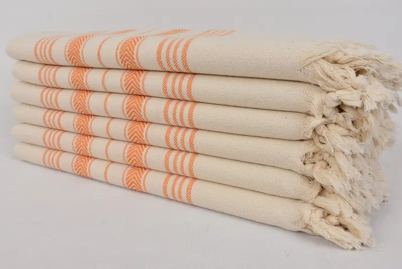 Organic Turkish towel, Quick-Dry Beach Towel, 70x40 Cotton Striped Towel, Engagement Gift, Bridal Shower Gift, Turkish Towel Monogram, Summer Towel - 1