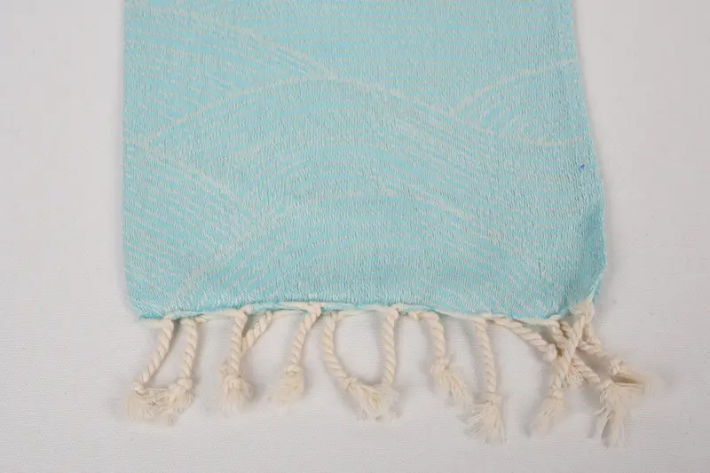 Bridesmaid Gifts, Travel Towel, 36x18 Cotton Striped Design Towel, Decorative Towel, Monogram Hand Towel, Turkish Towel Hand Towel, Handmade Gift - 3