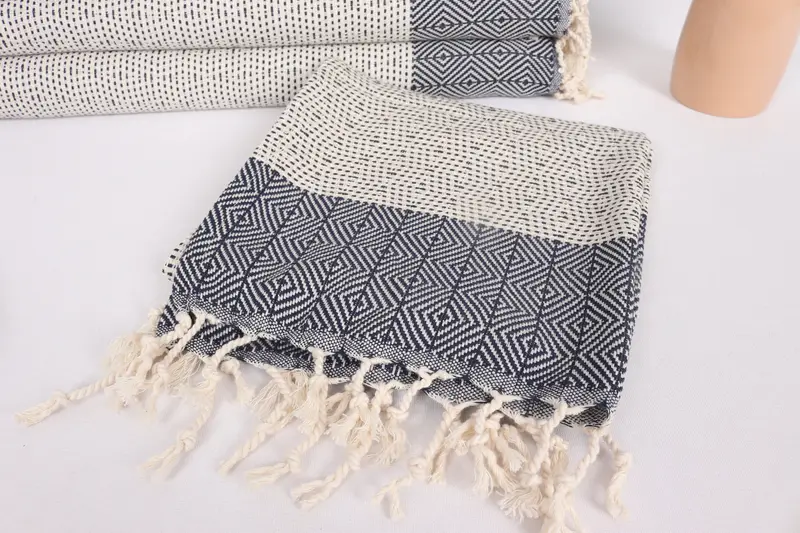 Turkish Tea Towel, Gifts For Him, Guest Towel, 36x18 Cotton Diamond Towel, Personalized Hand Towel, Xmas Gifts, Christmas Favors, Bridesmaid Gifts - 5