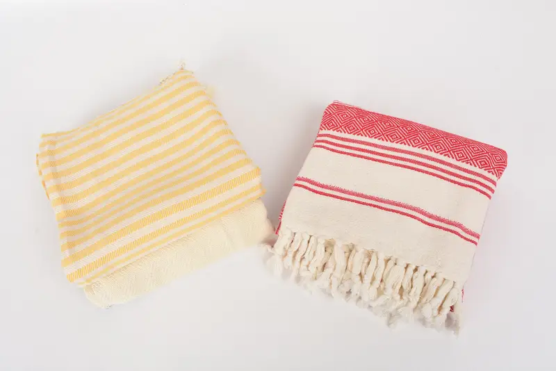 70x40 Cotton Set of 10 Towel, Personalized Gifts, Organic cotton peshtemal for spa and beach, Cotton towel, Christmas Favors, Personalized Gift - 7