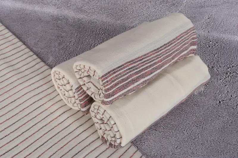 Guest Towel, 68x36 Cotton Striped Towel, Bridesmaid Gift Towel, Valentines Day Gift For Her, Custom Gift, Bridal Shower Gifts, Organic Turkish towel - 7