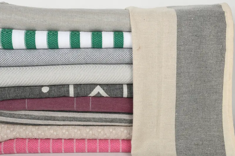 Turkish Towel Hand Towel, Best Friend Wedding Gift, Bathroom Hand Towel, 36x18 Cotton Set of 10 Towel, Monogrammed Hand Towel, Custom Hand Towel - 2
