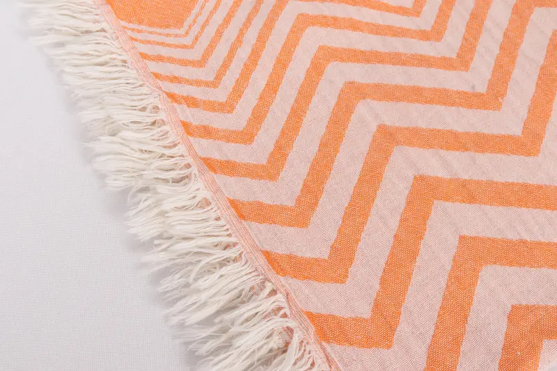 Holiday Towel, Personalized Gift, Gift For Bride, Kitchen Towel, Wedding Gift, Gift For Her, 40x24 Cotton Zigzag Design Towel, Bridal Shower Gift - 7