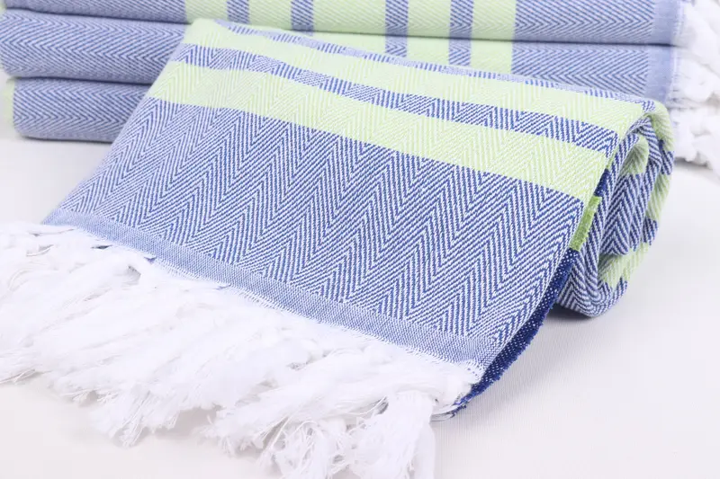 Turkish beach towel, Cute Beach Towel, 64x40 Cotton Chevron Towel, Lightweight Turkish towel, Bridal Shower Favors, Personalized Gift For Him - 4