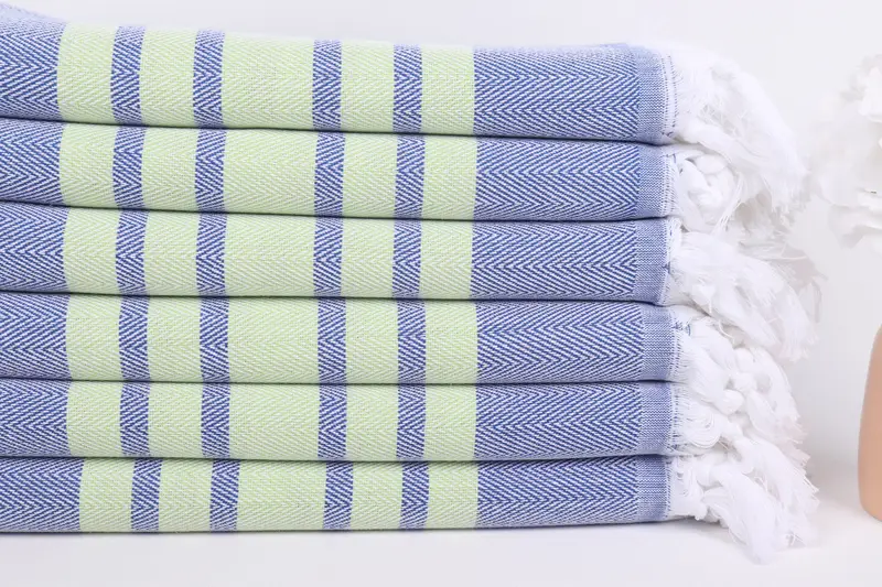 Turkish beach towel, Cute Beach Towel, 64x40 Cotton Chevron Towel, Lightweight Turkish towel, Bridal Shower Favors, Personalized Gift For Him - 3