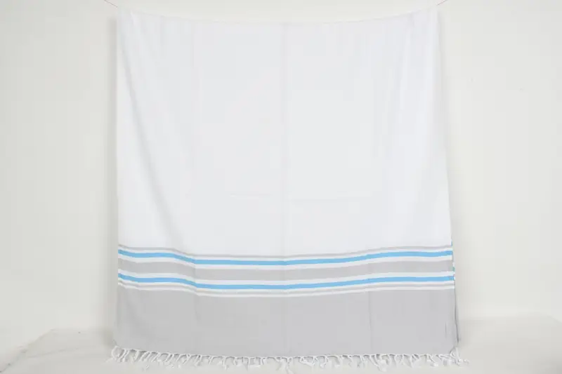 70x40 Cotton Striped Towel, Bachelorette Party Favors Beach, Turkish beach towel with fringe, Fouta towel, Beach Towel Gift, Turkish bath towel - 4