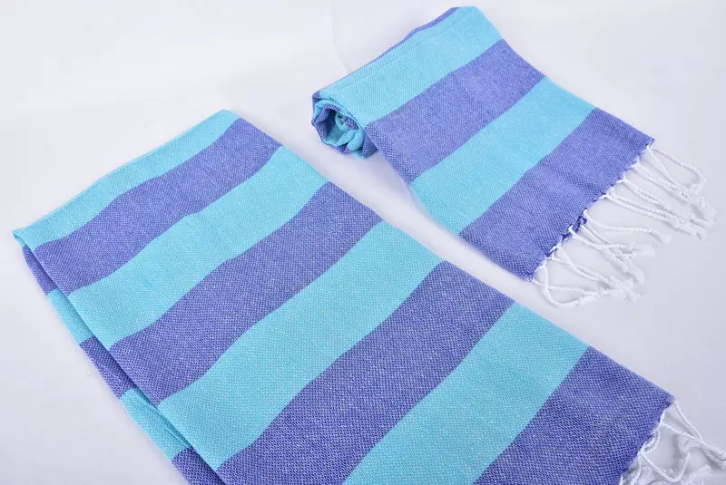 Christmas Gift, Wedding Gift, Personalized Kitchen Towel, Personalized Home Gift Wedding, Turkish Towel Hand Towel, 40x18 Cotton Striped Towel - 7