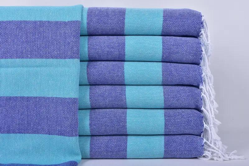Christmas Gift, Wedding Gift, Personalized Kitchen Towel, Personalized Home Gift Wedding, Turkish Towel Hand Towel, 40x18 Cotton Striped Towel - 1