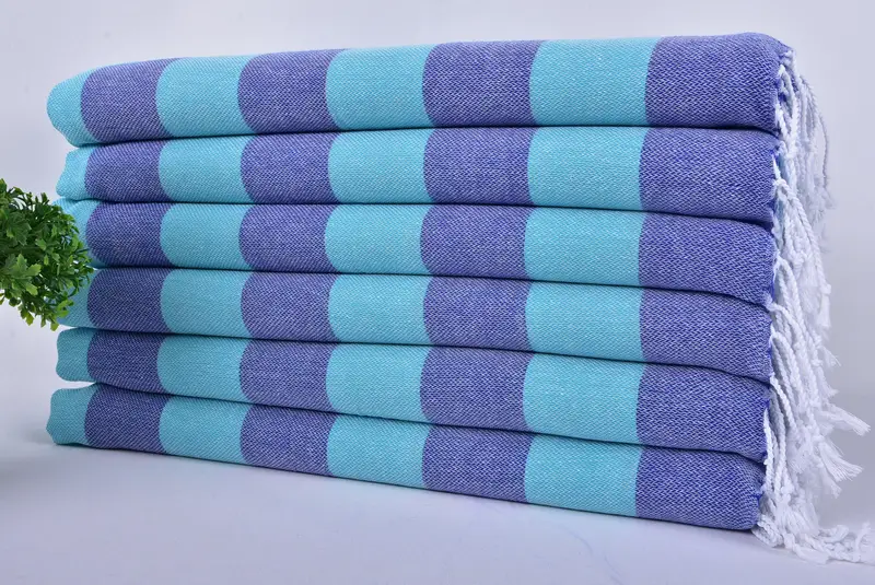 Christmas Gift, Wedding Gift, Personalized Kitchen Towel, Personalized Home Gift Wedding, Turkish Towel Hand Towel, 40x18 Cotton Striped Towel - 3