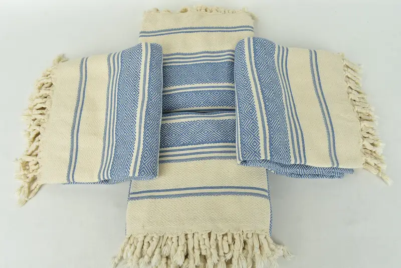 Boyfriend Christmas Gift, Beach Towel Monogram, 70x40 Cotton Diamond Towel, Absorbent Turkish towel, Beach Towel Gift, Personalized Gift - 6