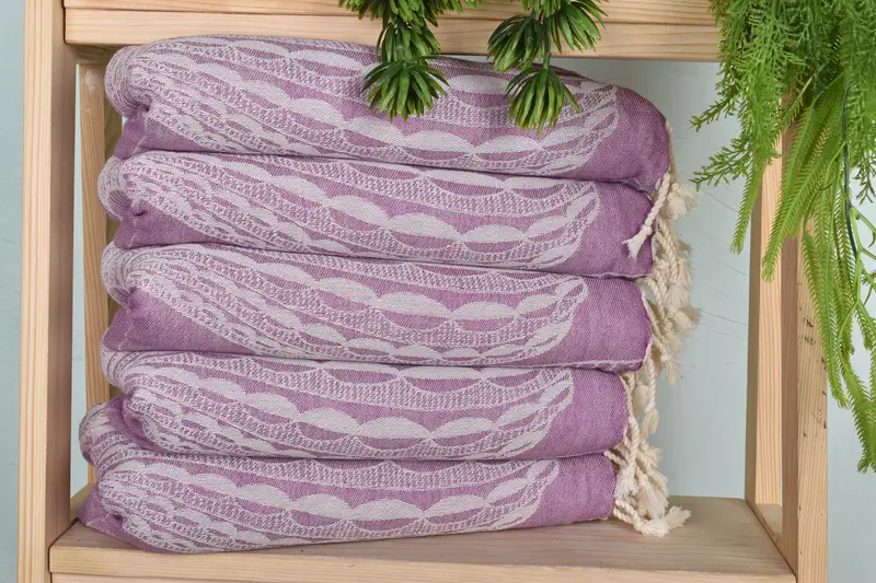 Bachelorette Party Items, Bathroom Towels, Turkish Tea Towel, Personalized Wedding Gift, Personalized Dish Towel, 36x18 Cotton Striped Design Towel - 2
