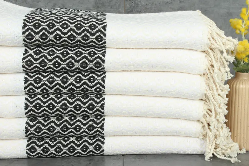 Bathroom Decor Turkish Cotton Bath Towel Beige, 40x67 Inches