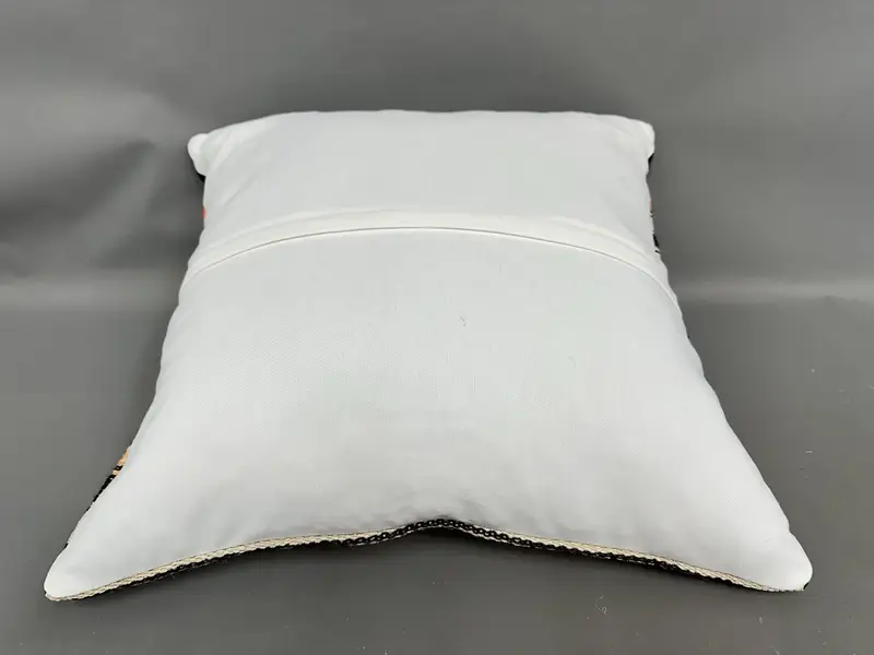 24x24 Beige Pillow Cover, Interior Designer Pillow, Throw Kilim Pillow, Pillow Cover, Kilim Pillow, Meditation Cushion Cover - 7